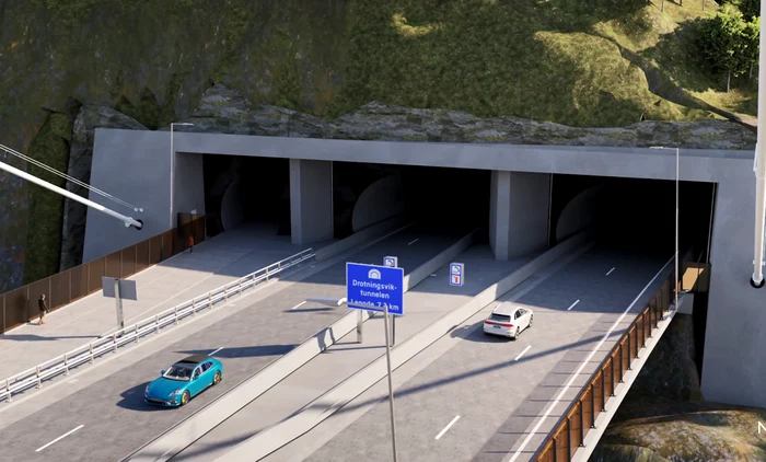 Intrare în tunel. Foto: arhiva.