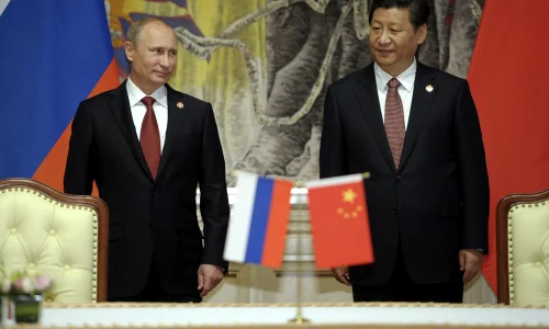 Vladimir Putin Xi Jingping  FOTO. Reuters