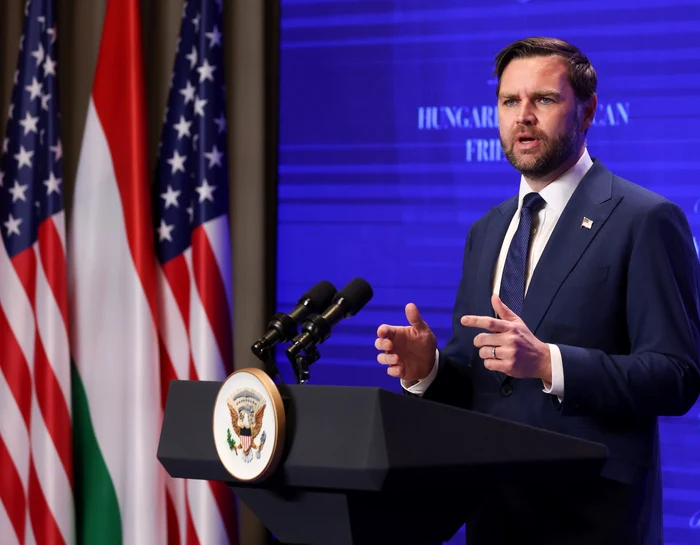 Vicepreședintele SUA, JD Vance. FOTO Profimedia 