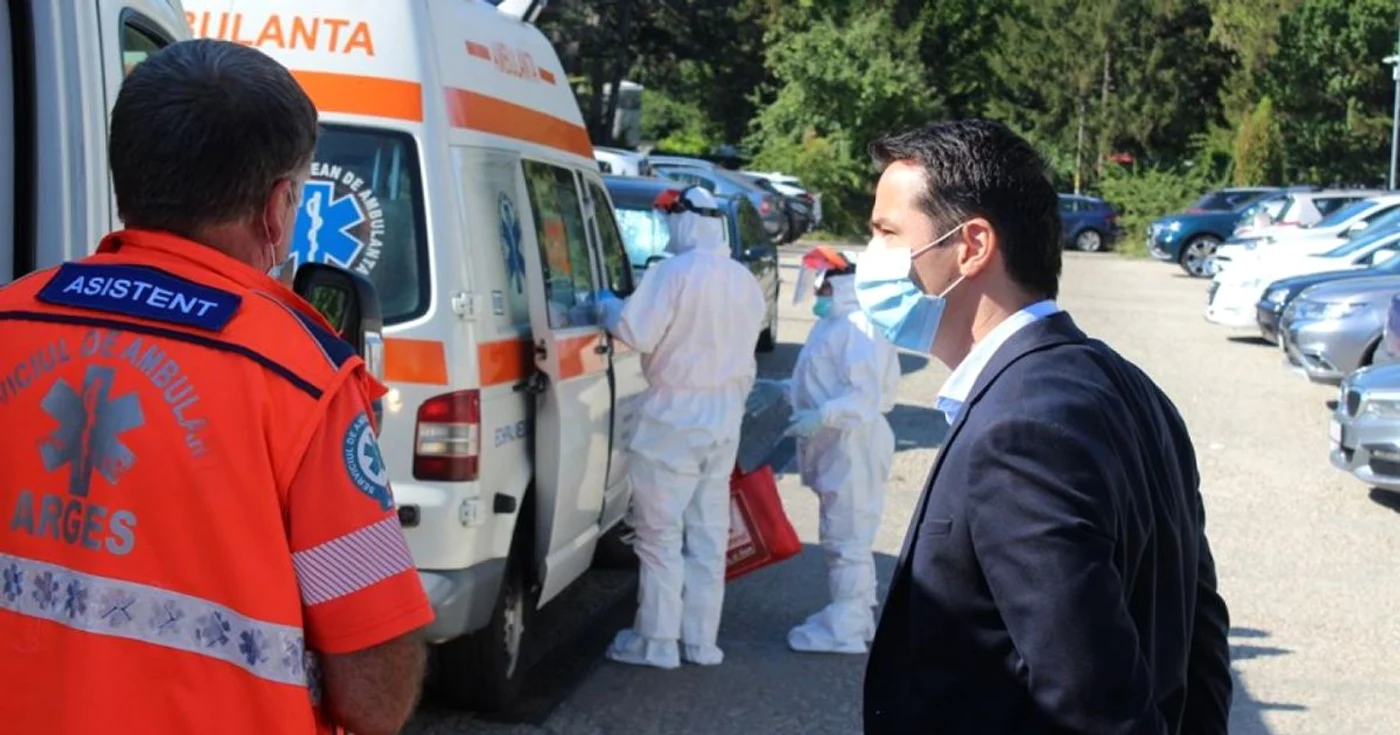 Numărul infectărilor a scăzut în Argeş
