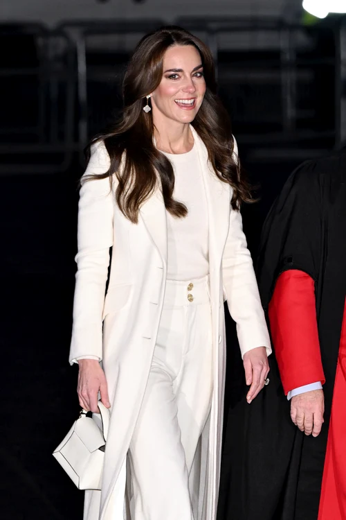 Kate Middleton în alb, GettyImages jpg