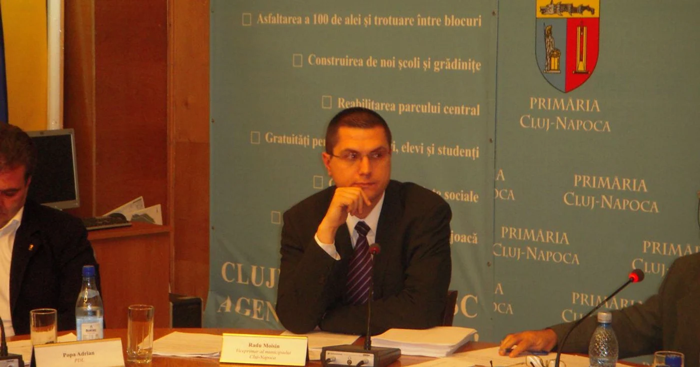 Radu Moisin, favorit la funcția de primar interimar.