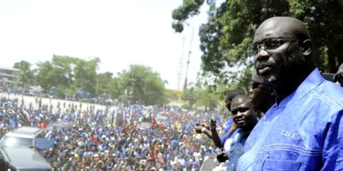 George Weah FOTO AFP