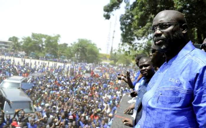 George Weah FOTO AFP