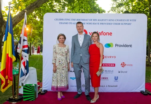 Principesa Sofia la Ambasada Britanică, Foto Casa Regală a României