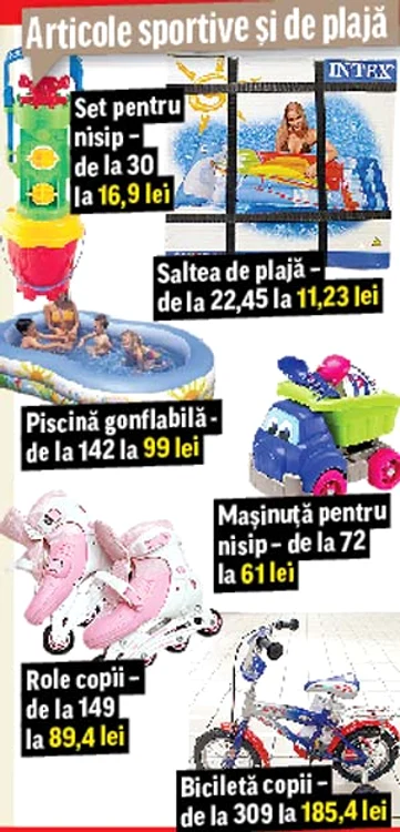 Preţuri mici la multe  categorii de produse