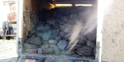 Cărbunele a fost confiscat