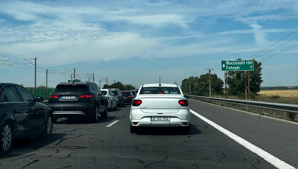 Accident grav în sensul spre București / foto: Click!