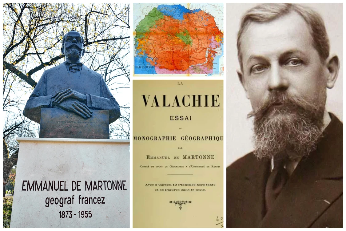 Emmanuel de Martonne a realizat 63 lucrări dedicate spațiului carpato-danubiano-pontic.