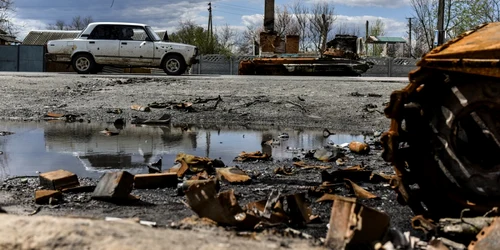 64 de zile de război între Rusia şi Ucraina Cernihiv. FOTO EPA-EFE