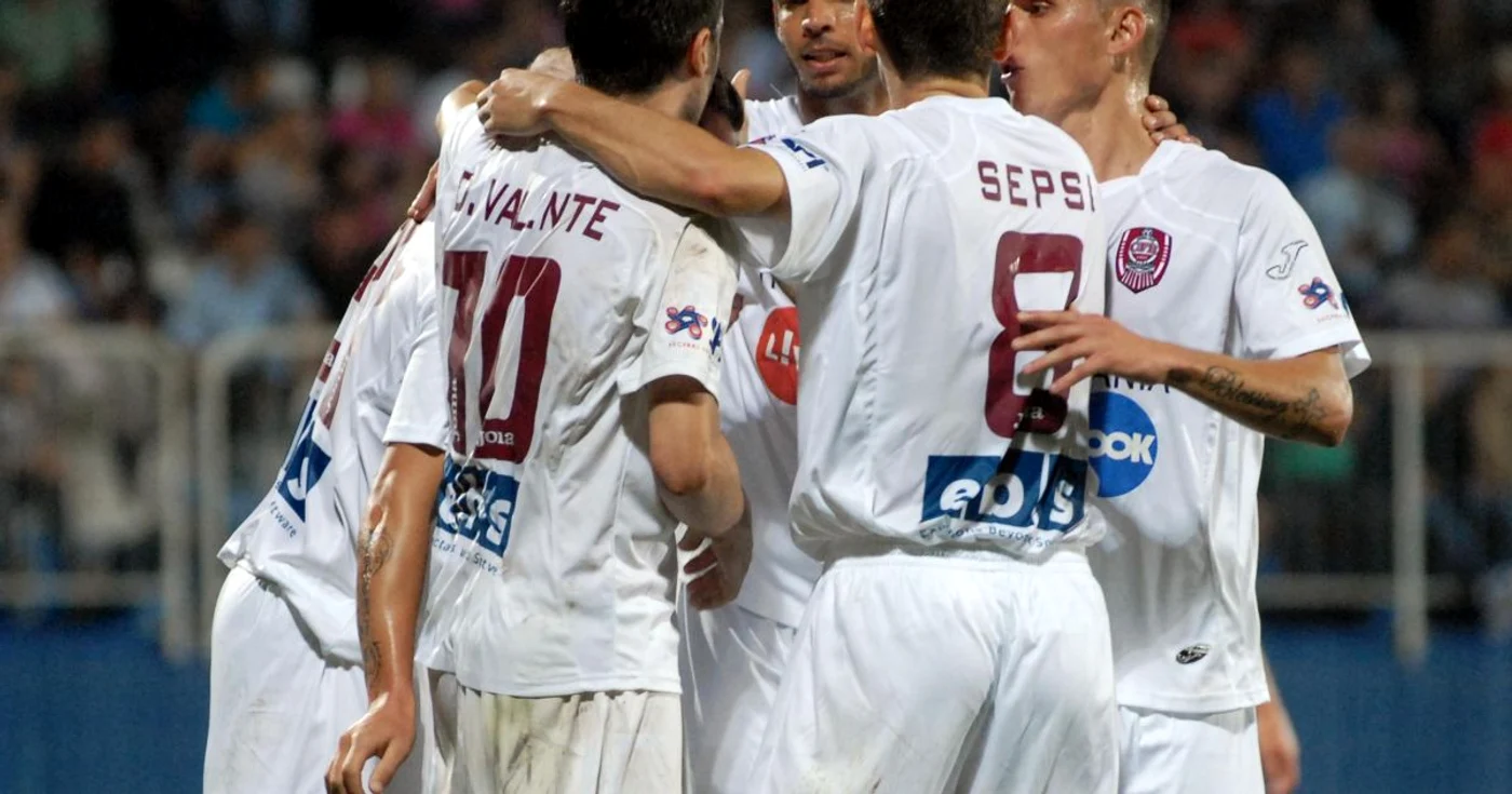 CFR Cluj, liderul echipelor româneşti în clasamentul IFFHS din 2012 FOTO Cosmin Iftode/Rpressport