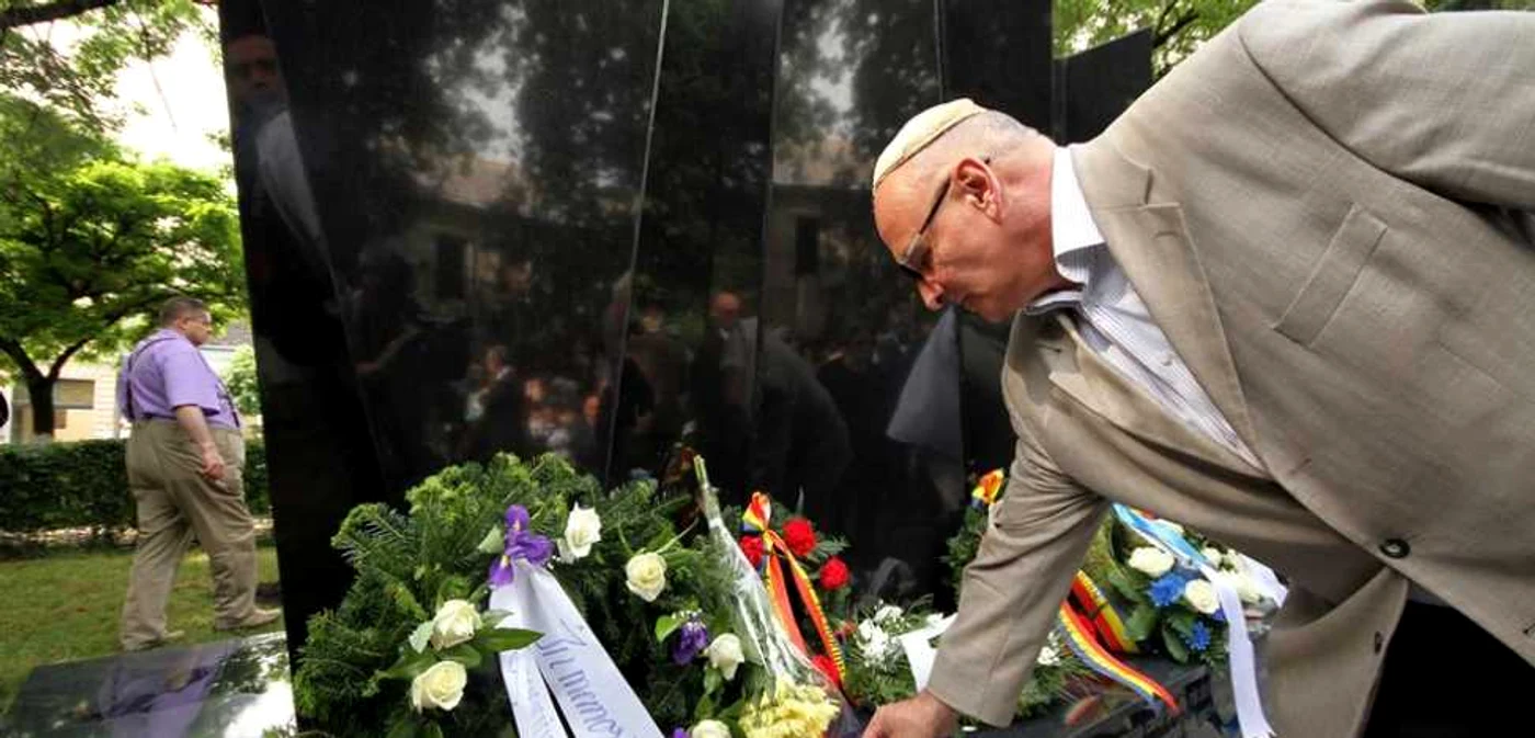 În 2014 la Cluj a fost inaugurat un monument de comemorare a victimelor Holocaustului. FOTO / facebook Primaria Cluj-Napoca