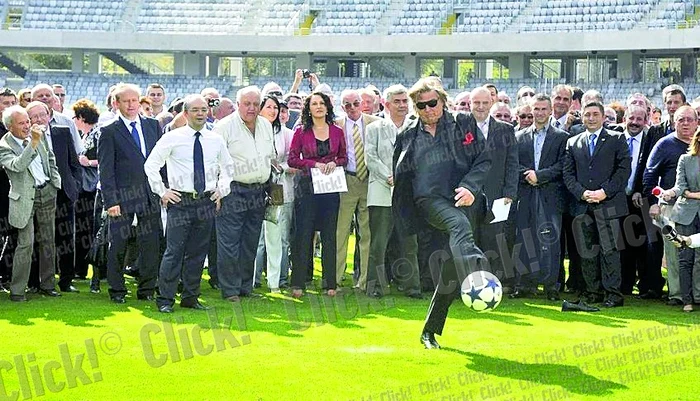 Florin Piersic a şutat de la 11 metri