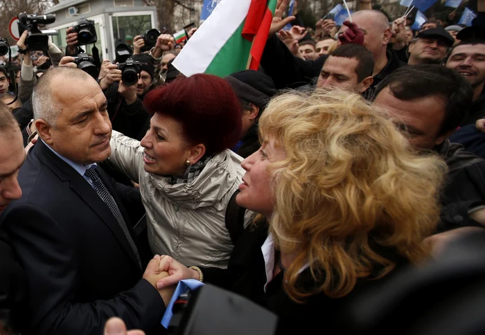 Boiko Borisov, liderul fostului partid de guvărnământ, în campanie electorală FOTO Reuters