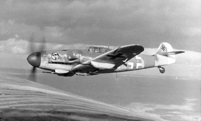 Avion Messerschmitt Me-109, în 1943 (© Bundesarchiv, Bild 101I-662-6659-37 / Hebenstreit / CC-BY-SA 3.0)