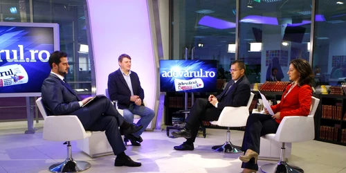 Adevarul Live despre Summitul de la Vilnius cu Oana Popescu - Dan Dungaciu - Bogdan Nedea FOTO David Muntean 