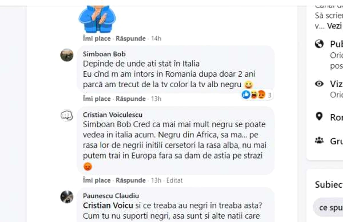 conversatie romani italia