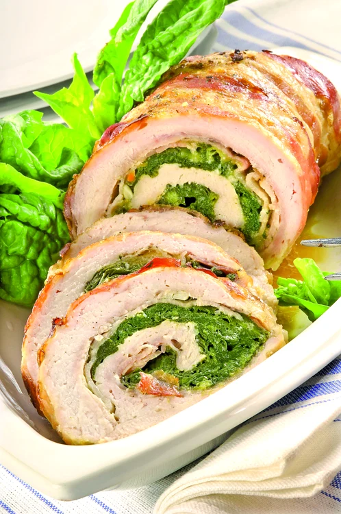 Piept de curcan umplut