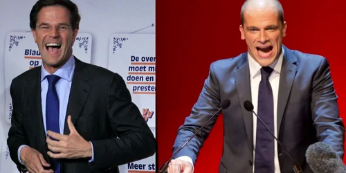 Mark Rutte şi Diederik Samsom