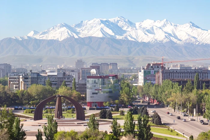 Vedere din capitala kârgâză Bişkek Foto Shutterstock