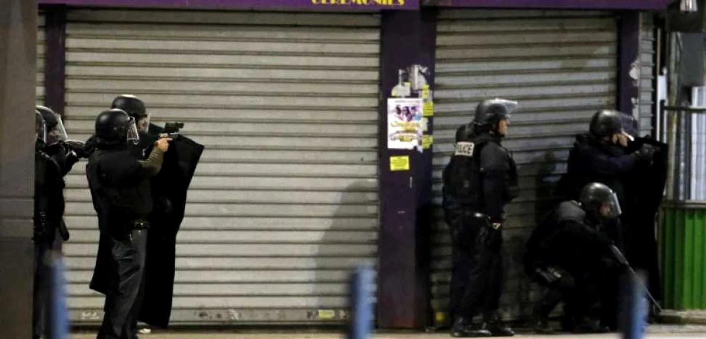 Operaţiune antiteroristă la Paris - Saint Denis FOTO AFP
