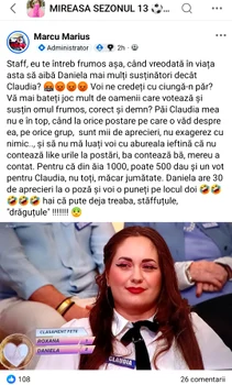 Scandal după ultima gală a emisiunii „Mireasa” / Foto: Facebook