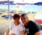 Părinții Andreei Tonciu, la mare foto Facebook 