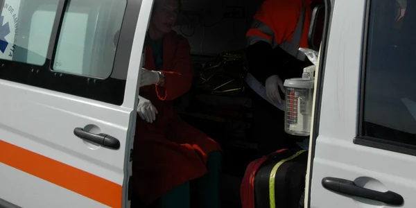 Interventie elicopter SMURD pacienta ranita incendiu Farliug