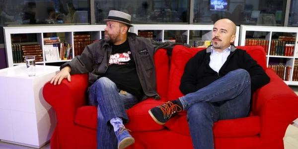 Mihai Dobrovolschi - Liviu Mihaiu - Radio Guerrilla FOTO David Muntean