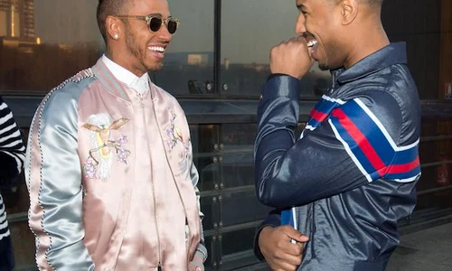 Lewis Hamilton Michael B Jordan jpeg