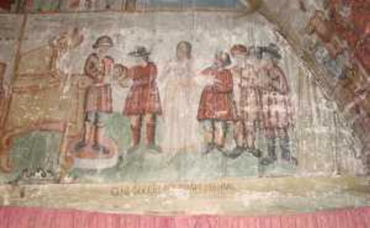 Biserica a fost pictată în anul 1811