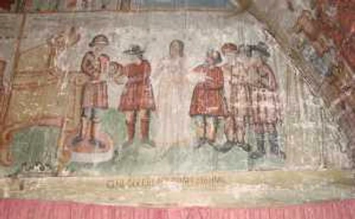 Biserica a fost pictată în anul 1811