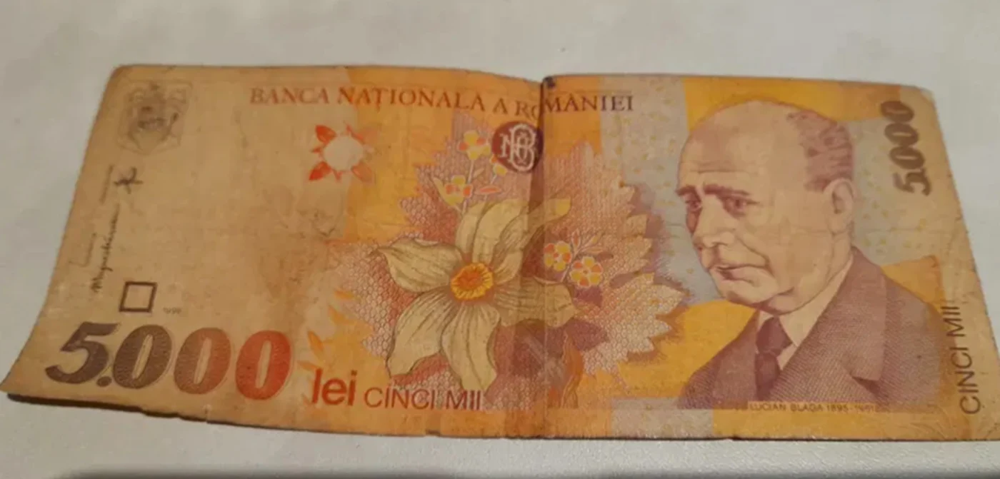 Bancnota se vinde cu 25.000 de euro / foto: olx.ro
