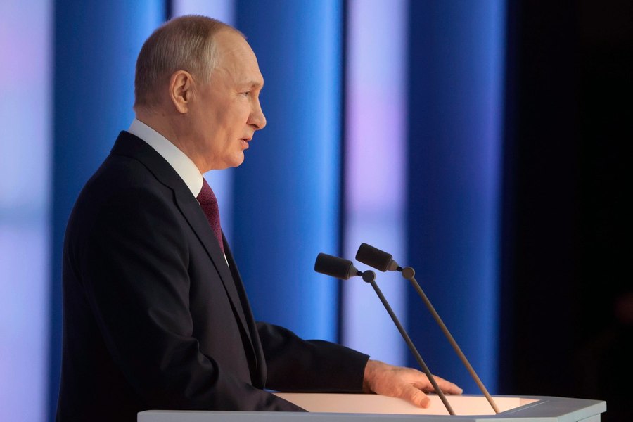„Oriunde calcă un soldat rus, acel loc este al nostru”. Vladimir Putin spune că „toată Ucraina” aparține Rusiei