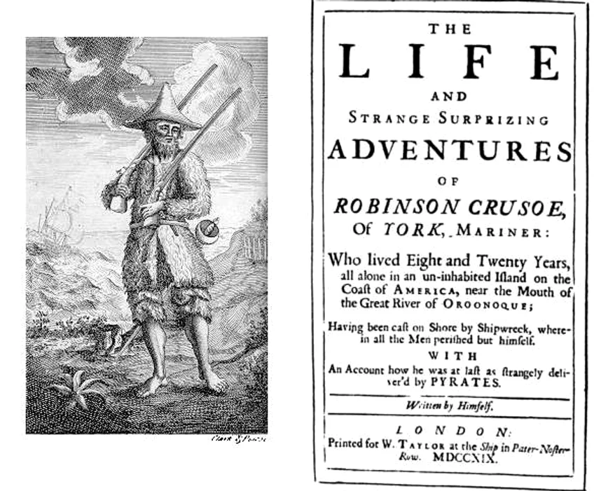 Robinson Crusoe Prima ediție Wikipedia