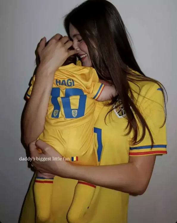 Elena și Ianis Hagi au împreună un băiețel.