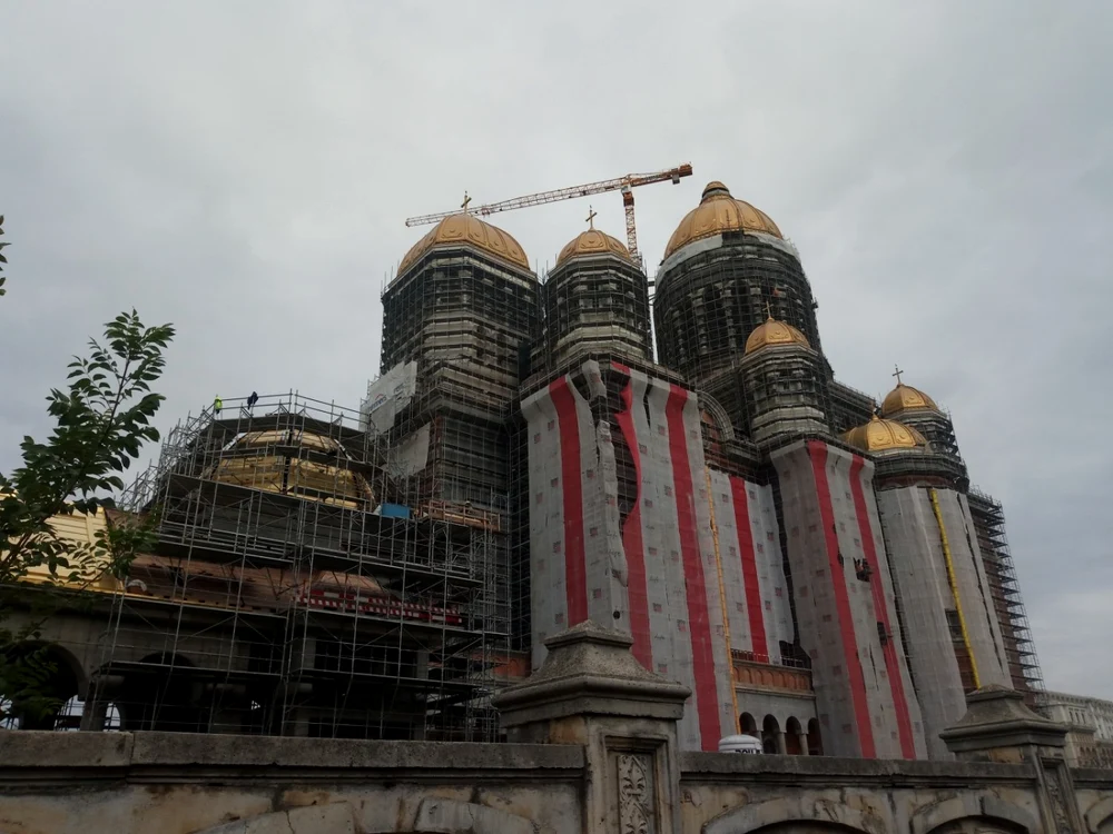 Patriarhia Română ţine la secret donaţiile făcute pentru Catedrala Mântuirii Neamului FOTO: Denis Grigorescu