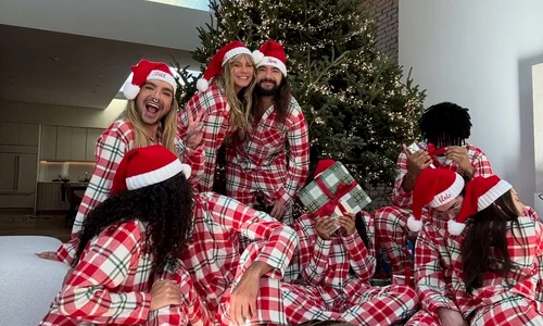 heidi klum craciun familie instagram jpg