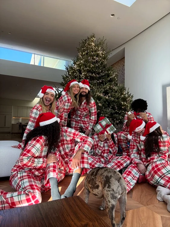 Heidi Klum și Tom Kaulitz au petrecut în familie (Foto: Instagram)