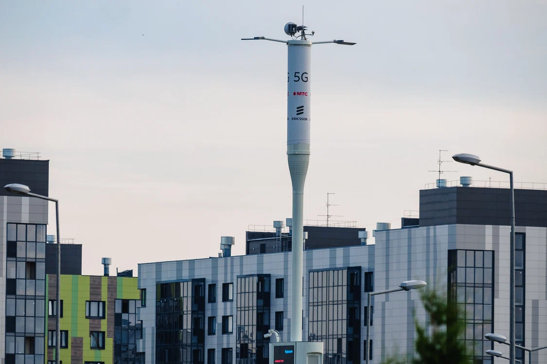 Turn de telecomunicații 5G al Ericsson în Rusia FOTO Shutterstock 