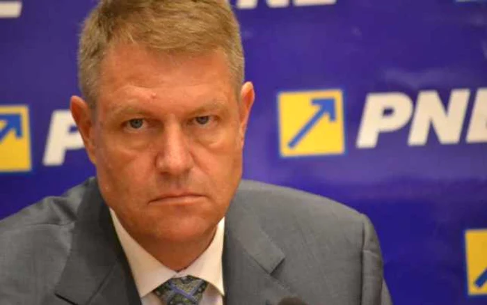 Klaus Iohannis, preşedinte PNL FOTO Mediafax