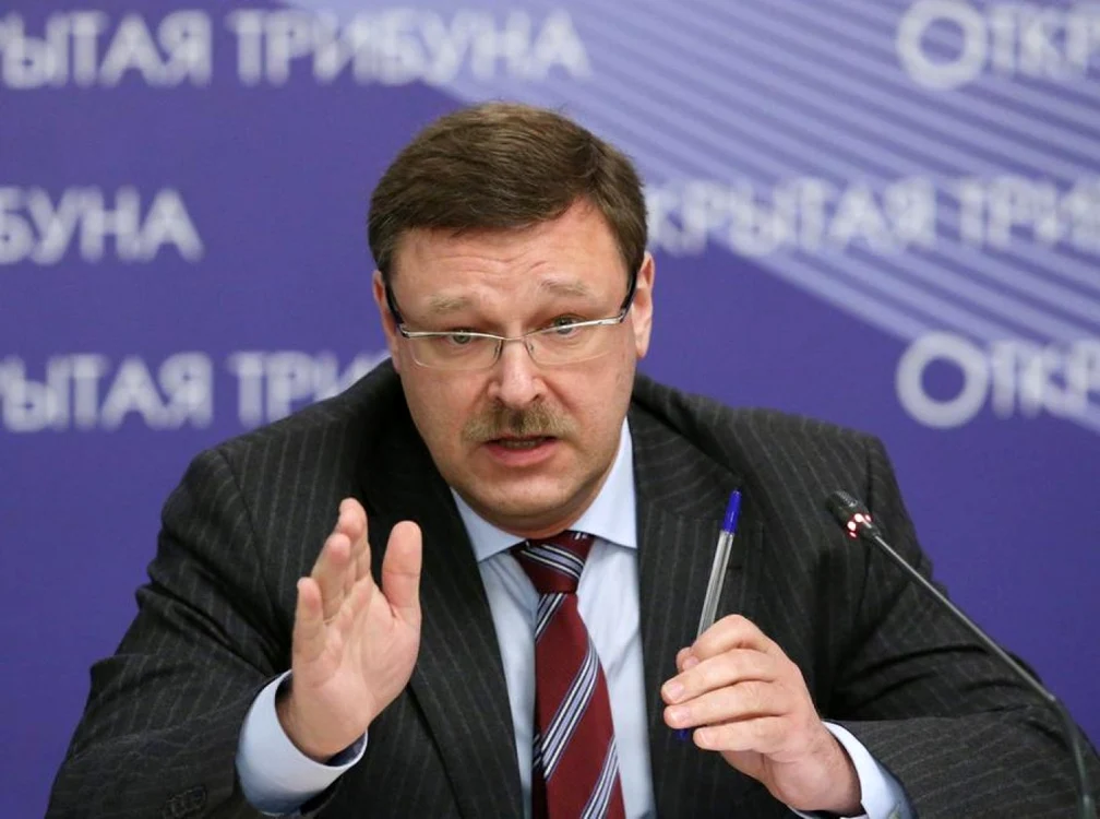 Konsantin Kosaciov, preşedintele Comisiei pentru Afaceri Externe a Consiliului Federaţiei Ruse
