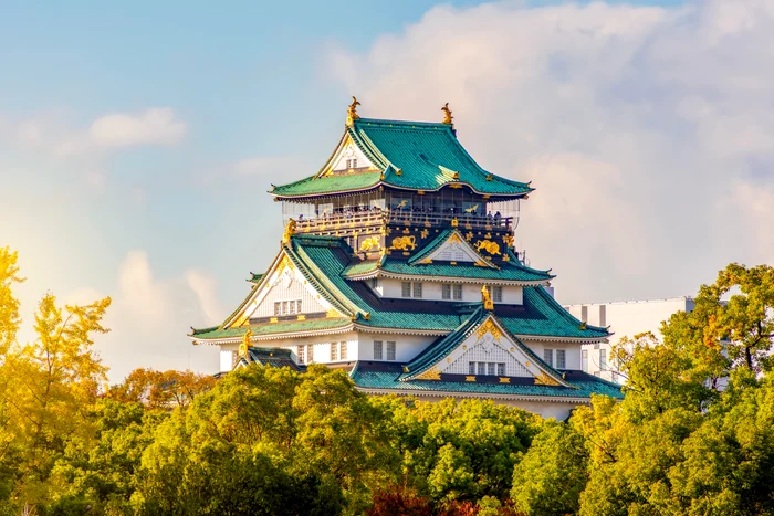 Minunatul castel medieval Osaka. FOTO: Shutterstock