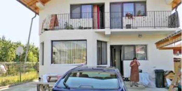 Vila în care locuieşte acum familia Alexandrei Nedelcu
