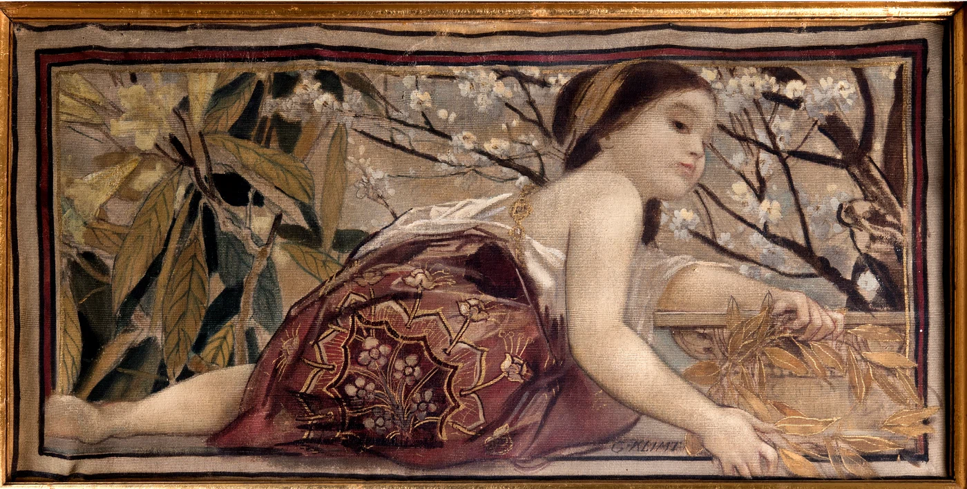 Gustav Klimt, Primăvara, Muzeul Național Peleș