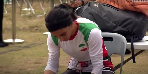 Temeri pentru alpinista iraniană Elnaz Rekabi după ce a concurat la Seul fără hijab FOTO Captură Video jpg