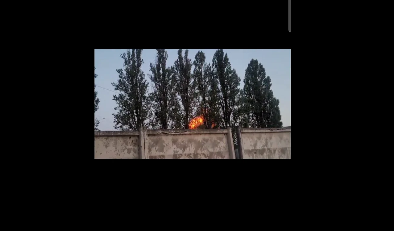 Portul Reni a fost bombardat FOTO Captură video