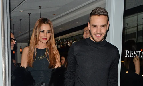 Cheryl Fernandez Versini and her new boyfriend Liam Payne leaving Salmontini Restaurant jpeg