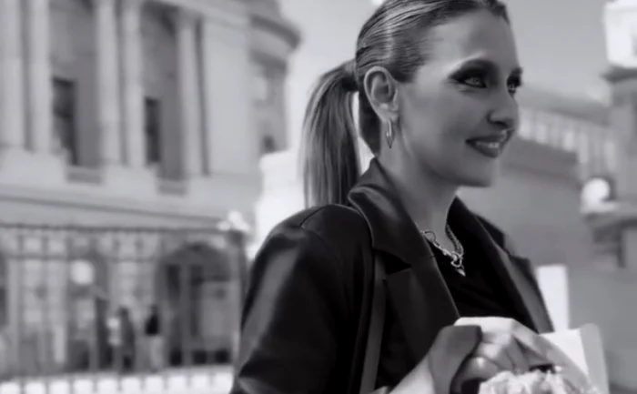 Alina Sorescu a fost colegă cu Mugurel Vrabete la TVR  foto: Facebook 