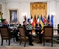 FOTO AFP Trump la masă cu liderii europeni
